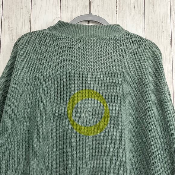 Eastern Mountain Sports Heavy Knit Long Sleeve Warm Five Button Henley Sweater - Picture 3 of 8